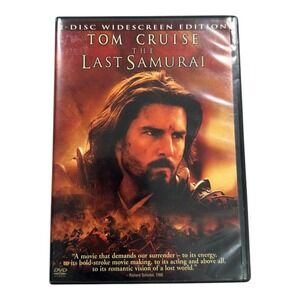 Tom Cruise The Last Samurai 2 Disc Widescreen Edition‎ DVD Movie